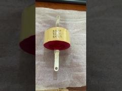 10KV 33PF tụy gốm tần số cao được sử dụng trong trường tần số cao với độ ổn định cao