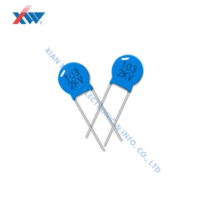 Giá tốt Tụ sứ sứ cao thế 103M/2KV 10NF 2000V P7.5MM Blue trực tuyến