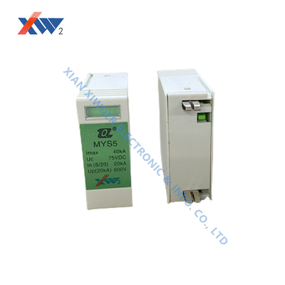SPD MYS5 40kA 75V Thiết bị bảo vệ sóng cao IP20 Để bảo vệ hệ thống truyền thông điện 48V DC
