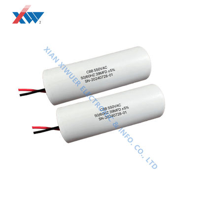 Giá tốt Capacitor phim polypropylene kim loại hóa 550VAC 39μF với dòng điện cao chì cho Inverter trực tuyến