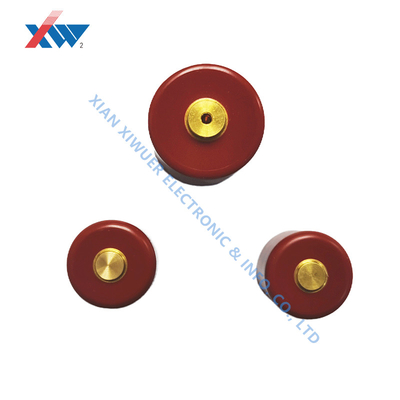 Điện áp cao tay cầm cửa Capacitor Điện áp 20kv 2000pF Vòng tay loại vít