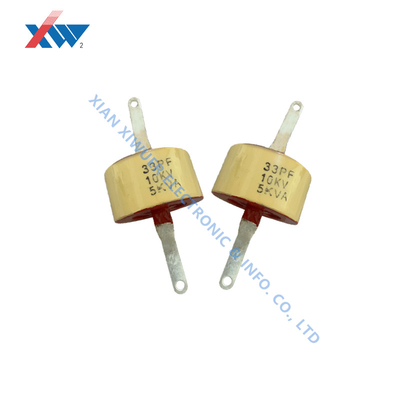10KV 33PF tụy gốm tần số cao được sử dụng trong trường tần số cao với độ ổn định cao