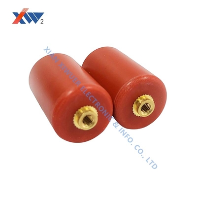 40kV 7500pF High Voltage Doorknob Capacitor 80mm D 24mm H